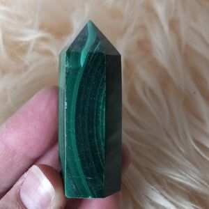 Malachite Crystal Point